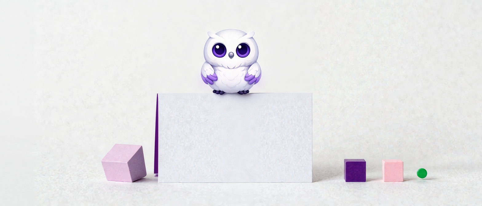 Минималистичный чек-лист на чистой поверхности