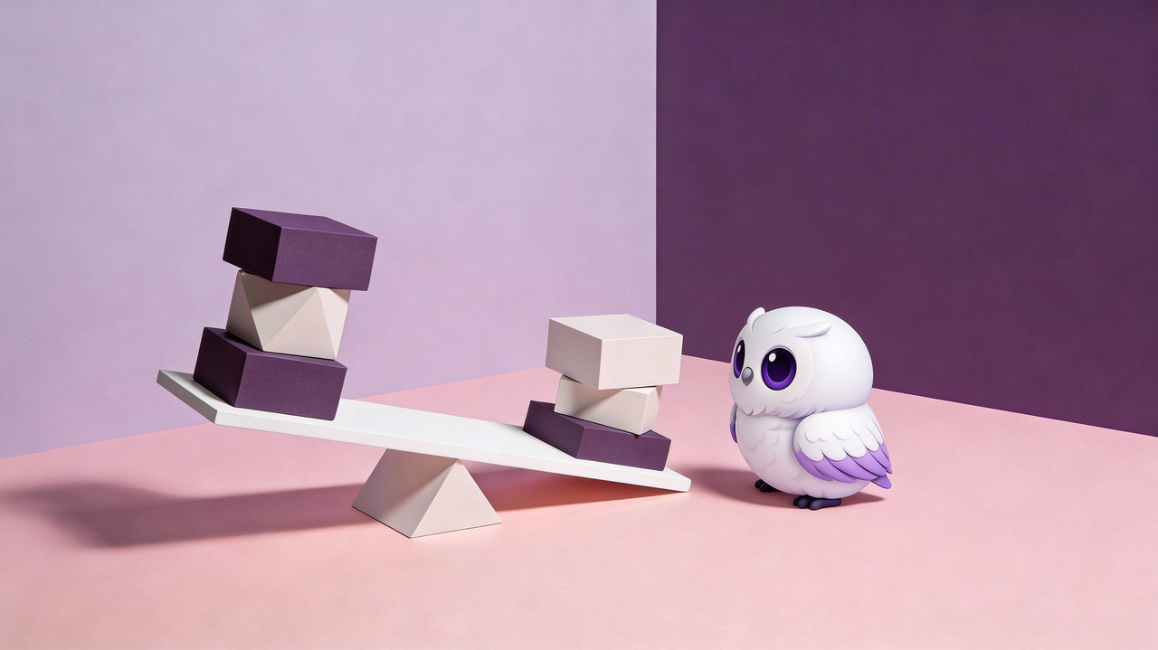 Метафора спроса как веса на платформе, показывающего нагрузку