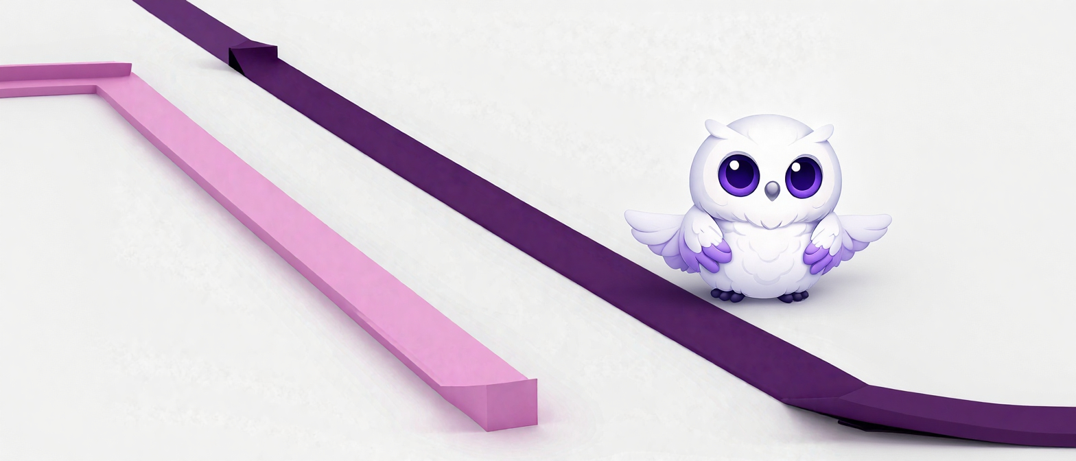 Несколько путей из блоков сходятся в одну выделенную дорожку