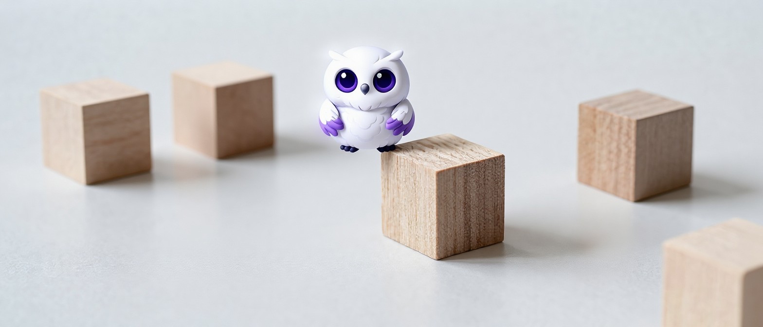 Физическая сцена выбора между несколькими направлениями бизнеса