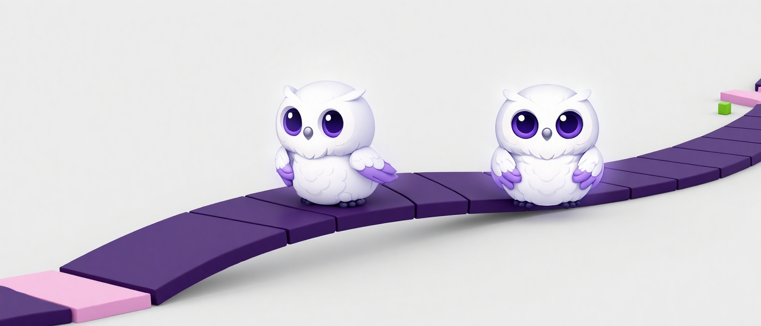 Дорожка из плит с развилкой стратегических направлений