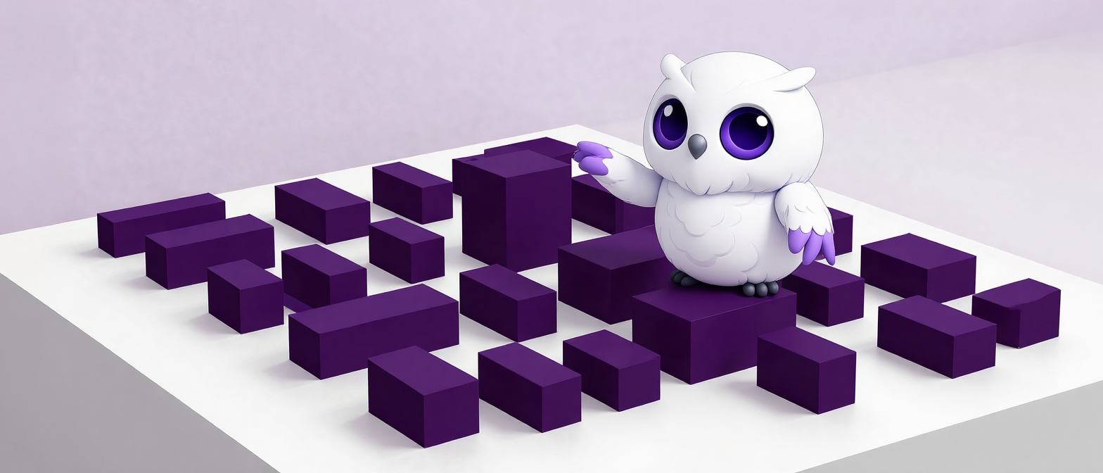 Матрица из блоков с разной высотой и глубиной