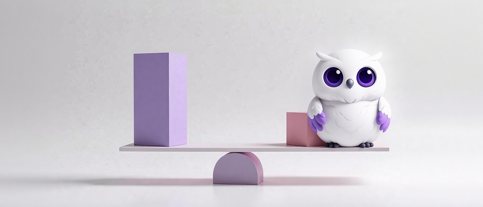 Метафора разных весов ценности основателя и клиента