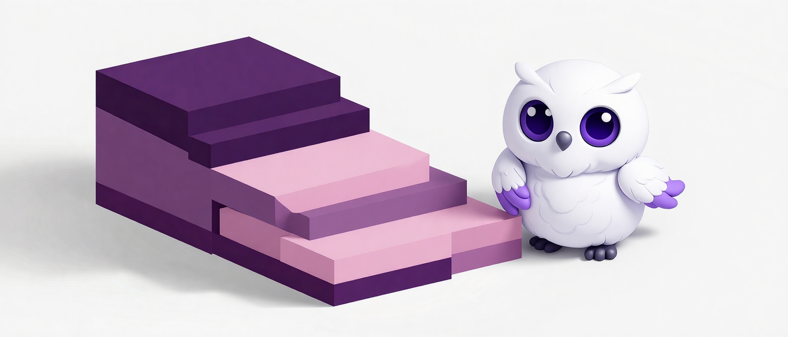 Слои блоков показывают уменьшение суммы