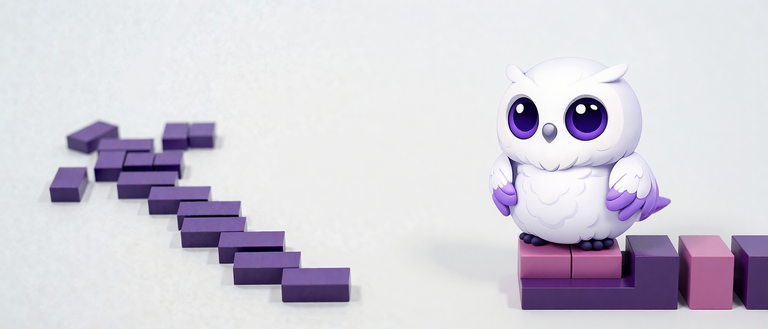 Две дорожки из блоков: хаотичная и ровная