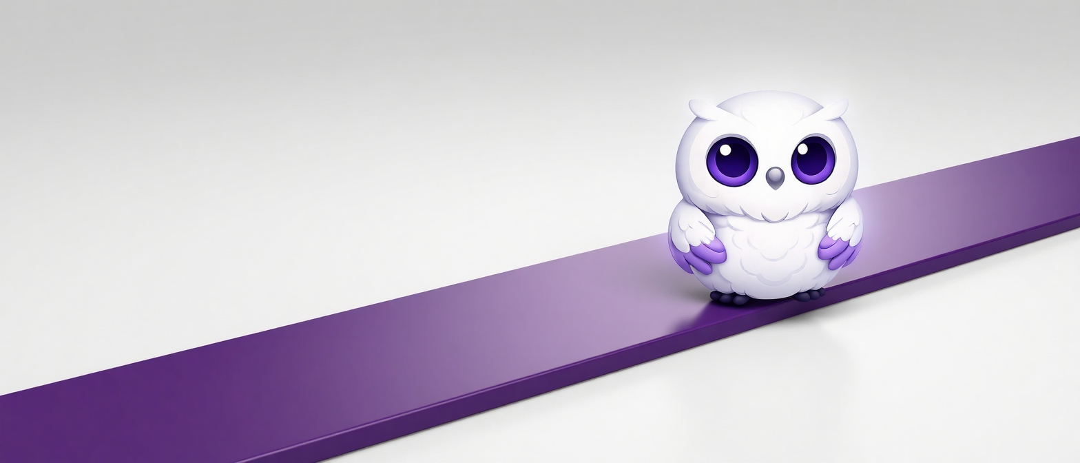 Туманная дорога и четкая разметка направления