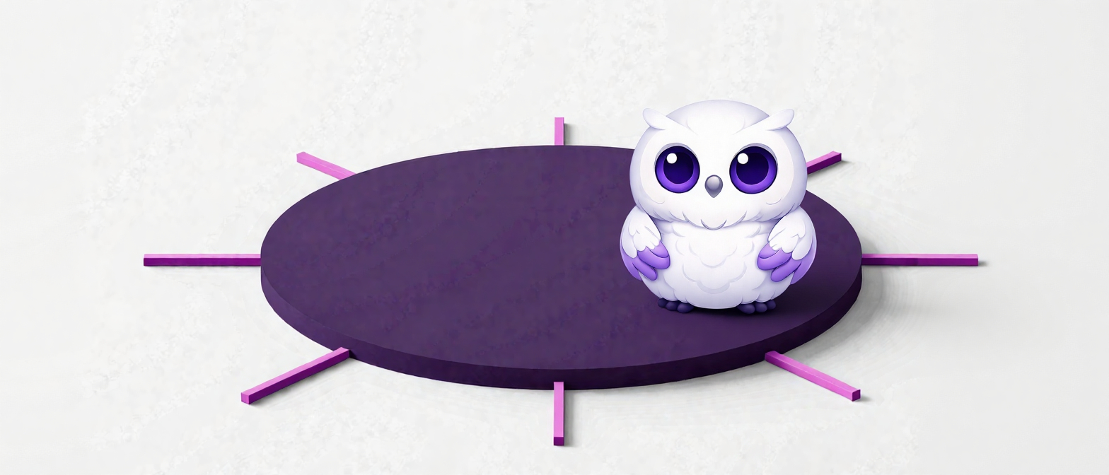 Стрелки в разные стороны от центра