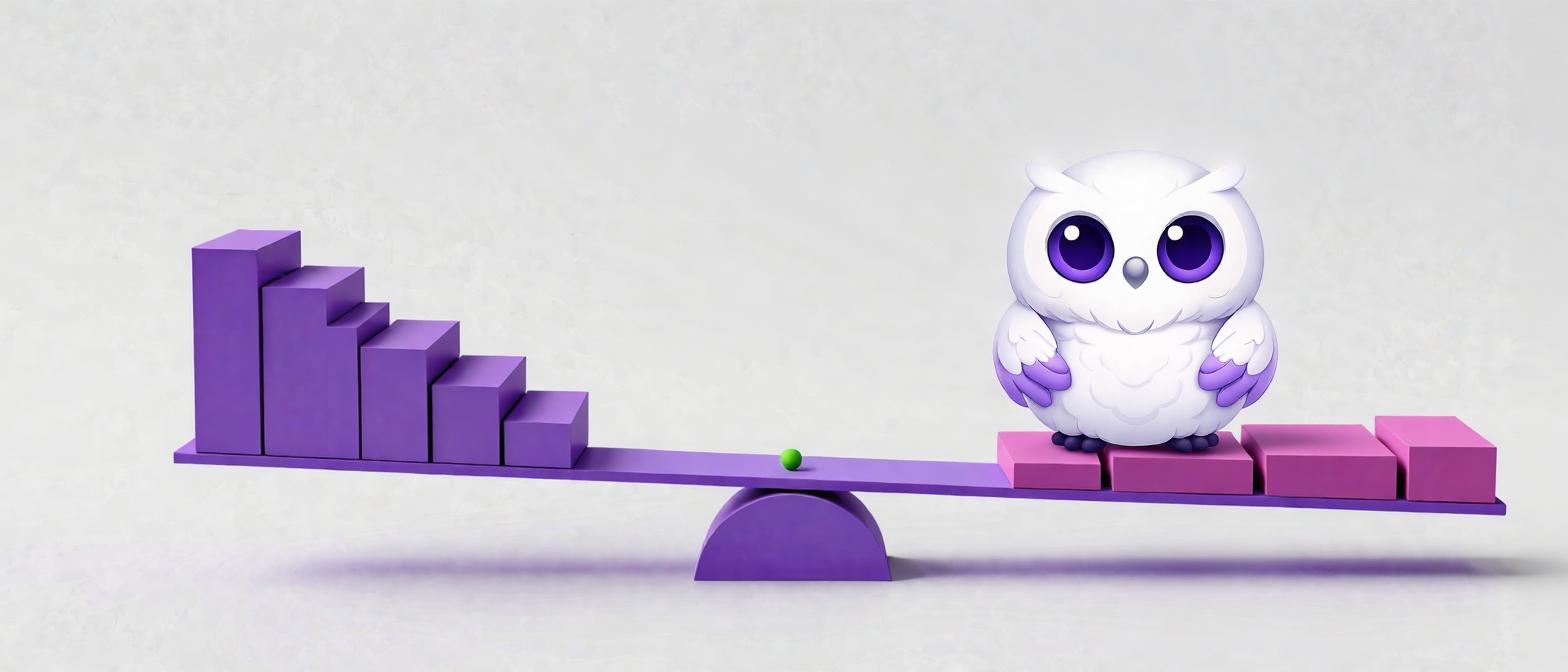 Блоки доходов и расходов на весах